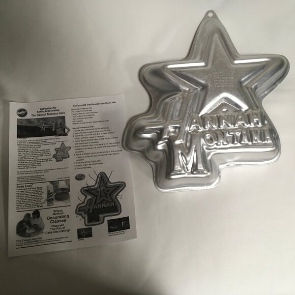 Wilton Hannah Montana Cake Pan # 2105-4060 Disney TV Show Pop Singer - Picture 2 of 2